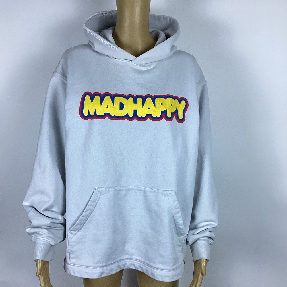 MadHappy  Grey unisex hoodie M